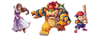 Illustration for article titled Smash Bros. Characters Turned Into Gorgeous Pixel Art